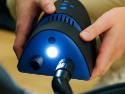 Obelink Cyclone Compact tentpomp met accu - Blue