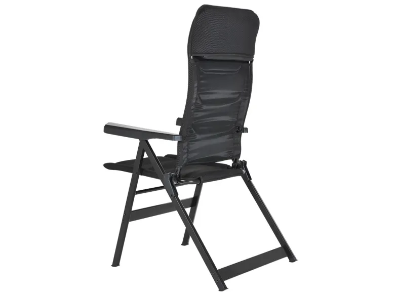 Obelink Cyprus 150 Grey en Queen Luxe 3D Black tafel met standenstoelen