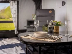 Obelink Cyprus 120 tafel - Black