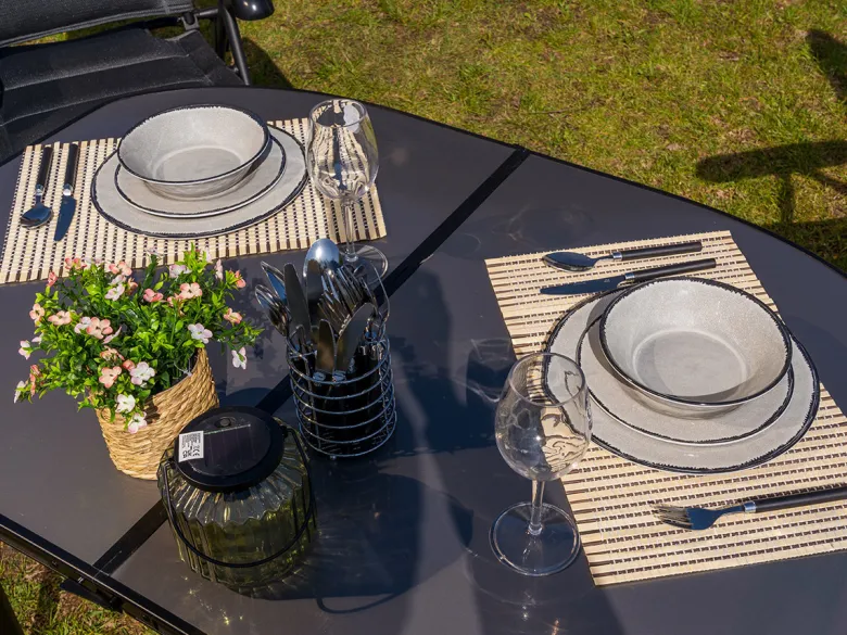 Obelink Cyprus 150 tafel - Black
