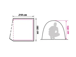 Obelink Dome 3 koepeltent