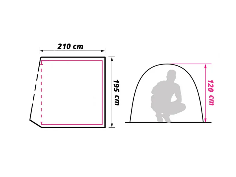 Obelink Dome 3 koepeltent