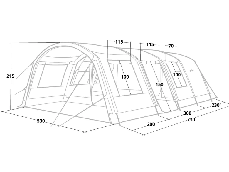 Obelink Familia 6 TC tunneltent