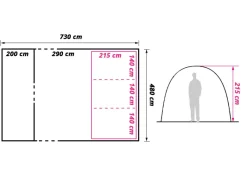 Obelink Familia 6 TC tunneltent