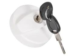 Obelink FAP watervuldop met slot - white