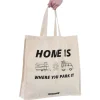 Obelink Home is where you park it canvas tas
