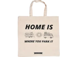 Obelink Home is where you park it canvas tas