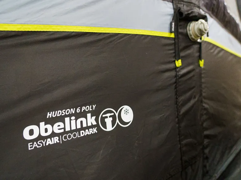 Obelink Hudson 6 Poly Easy Air CoolDark tunneltent