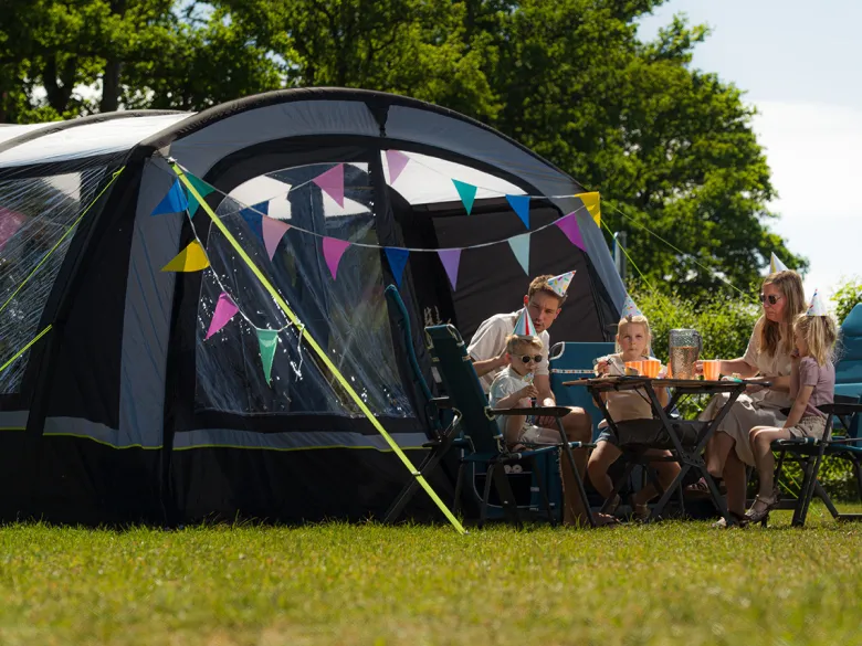 Obelink Hudson 6 Poly Easy Air CoolDark tunneltent
