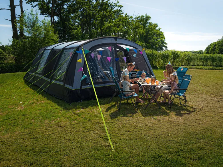 Obelink Hudson 6 Poly Easy Air CoolDark tunneltent