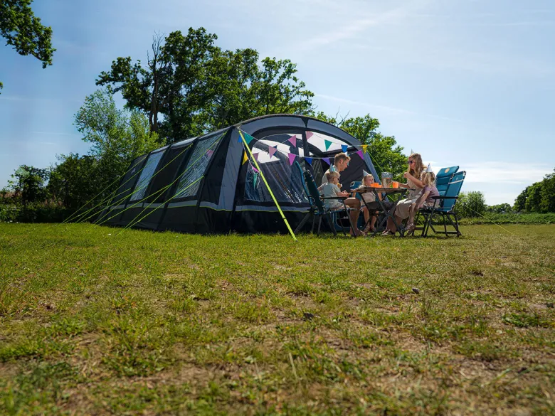 Obelink Hudson 6 Poly Easy Air CoolDark tunneltent