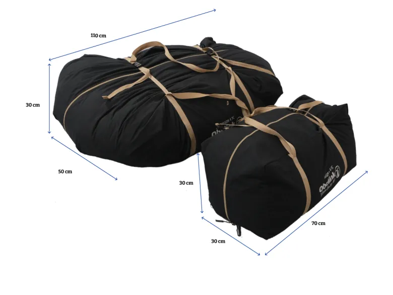 Obelink Hudson 4 TC Easy Air tunneltent