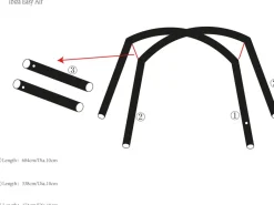 Obelink Ibiza Easy Air dwars airtube
