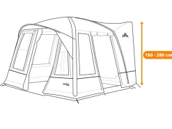 Obelink Ibiza Easy Air opblaasbare bustent