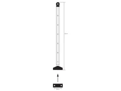 Obelink klik-klak raamuitzetter - 32 cm