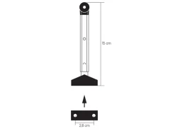 Obelink klik-klak raamuitzetter - 15 cm