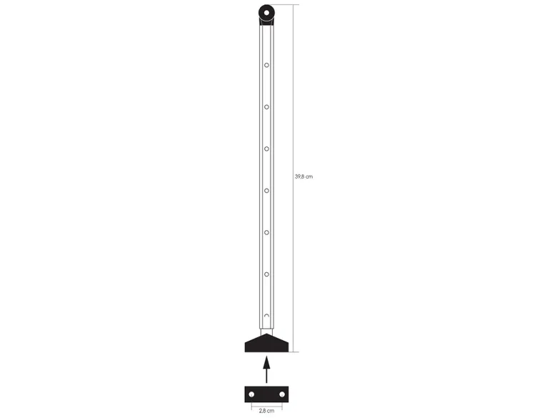 Obelink klik-klak raamuitzetter - 39,8 cm