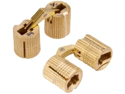 Obelink koperen cilinder scharnieren (2x stuks) - 10 mm