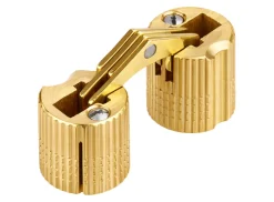 Obelink koperen cilinder scharnieren (2x stuks) - 10 mm