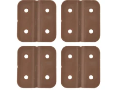 Obelink kunststoffen scharnieren (4x stuks) - brown