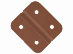 Obelink kunststoffen scharnieren (4x stuks) - brown