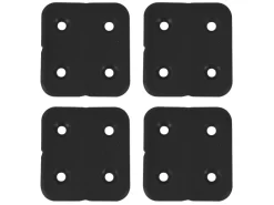 Obelink kunststoffen scharnieren (4x stuks) - black