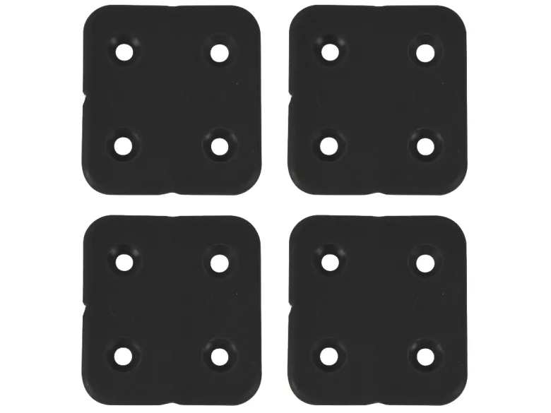 Obelink kunststoffen scharnieren (4x stuks) - black