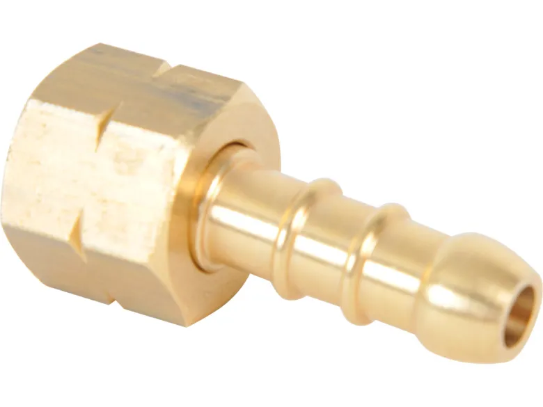 Obelink 1/4" links binnen x slangpilaar adapter