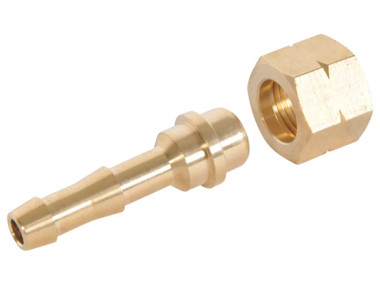 Obelink 3/8" links binnen x slangpilaar adapter