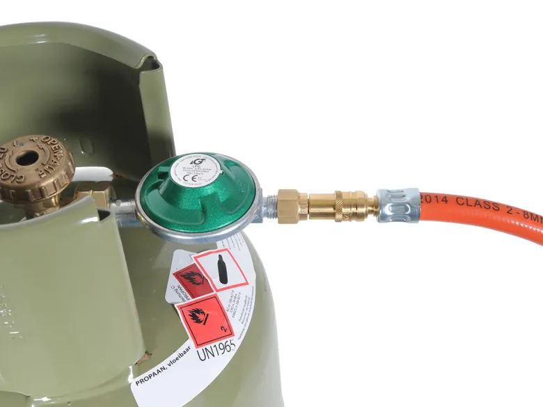 Obelink 1/4" links binnen x snelkoppeling adapter