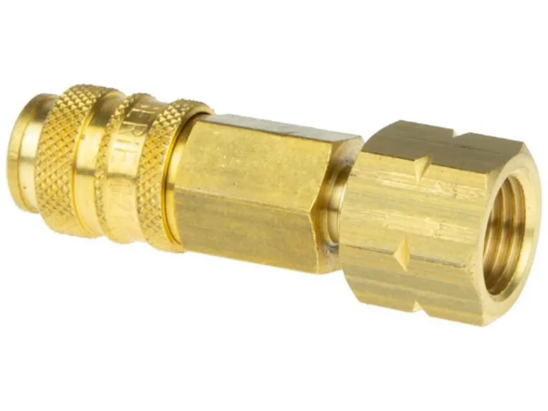 Obelink 1/4" links binnen x snelkoppeling adapter