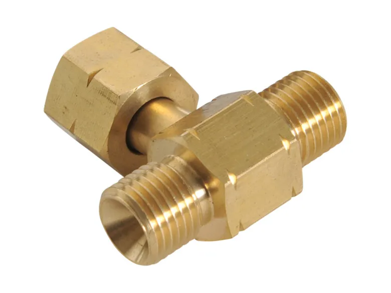 Obelink 1/4" links T-stuk