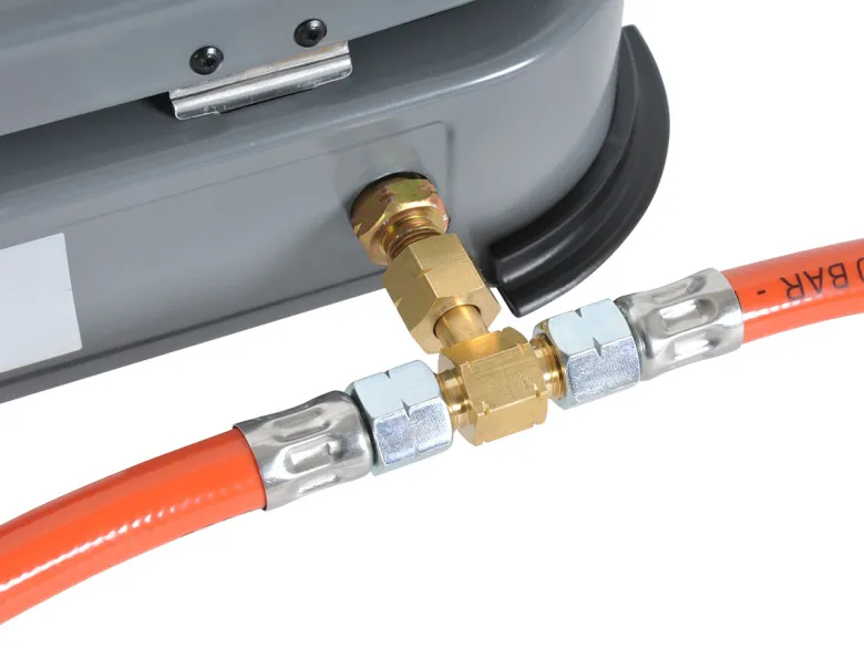 Obelink 1/4" links T-stuk