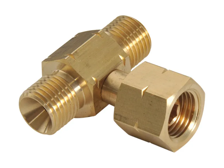 Obelink 1/4" links T-stuk