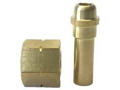 Obelink 1/4" links x gasleiding adapter