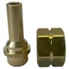 Obelink 3/8" links x gasleiding adapter