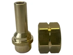 Obelink 3/8" links x gasleiding adapter