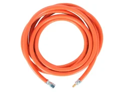 Obelink 1/4" links x snelkoppeling pvc gasslang - 5 meter