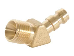Obelink 1/4" links x snelkoppeling 45° adapter