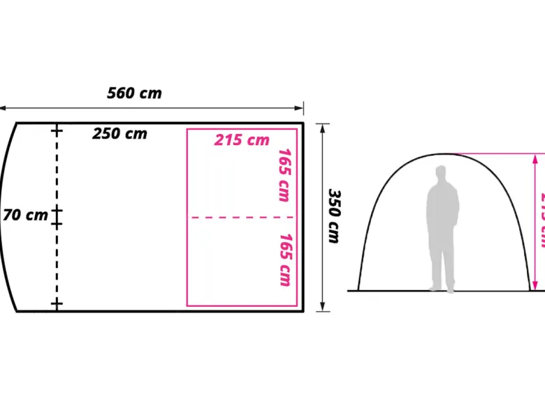 Obelink Living tunneltent