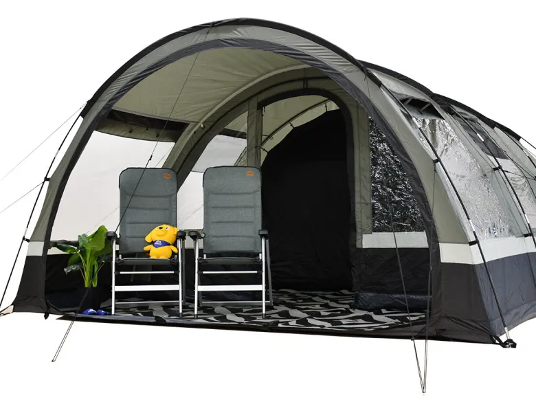 Obelink Lugano 6 Plus tunneltent - Green
