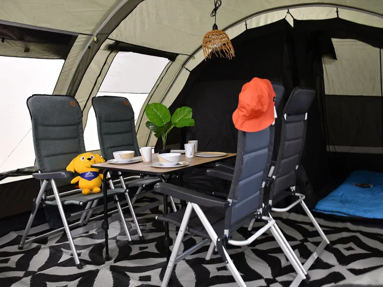 Obelink Lugano 6 Plus tunneltent - Green