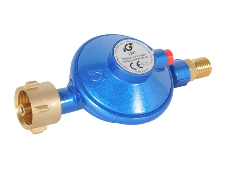 Obelink 50 mbar 1/4" links G12 drukregelaar