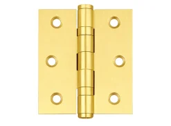 Obelink messingen platte scharnieren (2x stuks) - gold