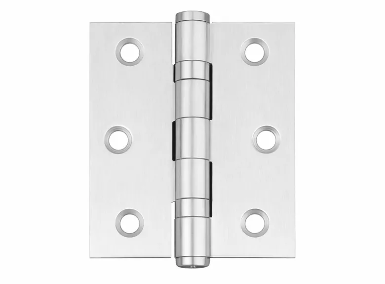 Obelink messingen platte scharnieren (2x stuks) - chrome
