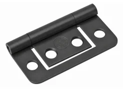 Obelink metalen grote vlakke scharnier (1x stuks) - antracite