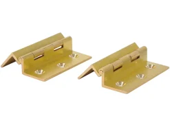 Obelink metalen haakse scharnieren (2x stuks) - gold