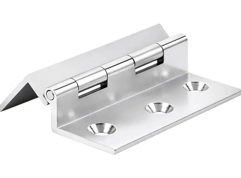 Obelink metalen haakse scharnieren (2x stuks) - silver