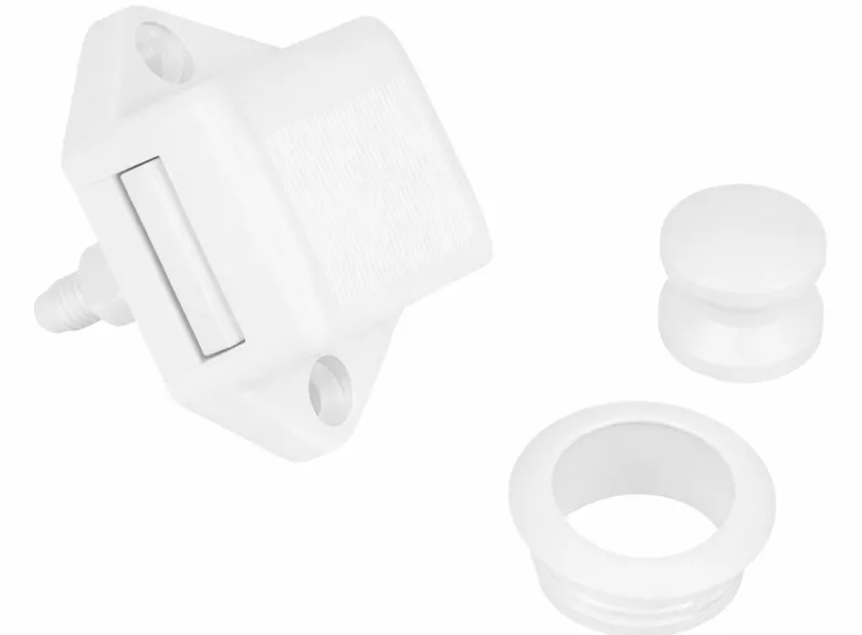 Obelink mini push-lock set - white