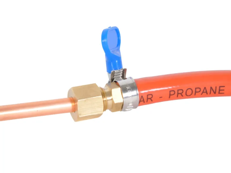 Obelink 8 mm knelkoppeling x slangpilaar adapter